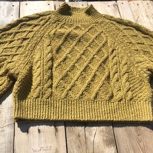 Free people cropped sweater